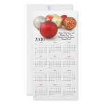 Personalized Christmas Card Calendar Customized Photo Card