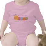Personalized Custom Worm Baby One Sie Body Suit T-shirt
