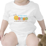 Personalized Custom Worm Baby One Sie Body Suit T Shirt