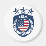 Personalized & Customized USA Sport Jersey Magnets