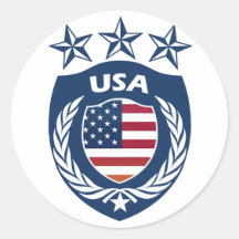 Personalized & Customized USA Sport Jersey Sticker