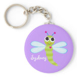 Personalized Cute Dragonfly Keychain