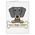 Personalized Dachshund Greeting Cards