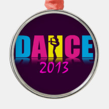 Personalized Dance Dancer Christmas Ornaments