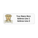 Personalized Dogue de Bordeaux Custom Return Address Label