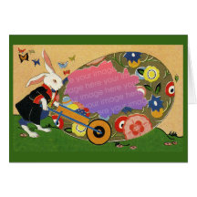 Personalized Easter Egg Cutout Card