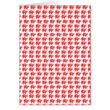 Personalized Elephant note cards