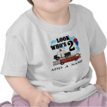 Personalized Everyday Heroes 2nd Birthday tshirt