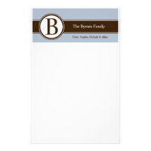 Personalized Family Stationery
