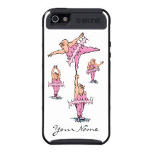 Personalized Fat Pink Tutu Guys iPhone5 Case