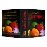 Personalized Favourite Family Recipe Binder