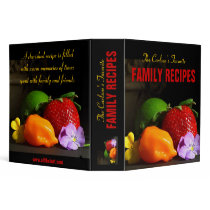 Personalized Favourite Family Recipe Binder