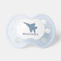 Personalized Fighter Jet Pacifier pacifiers