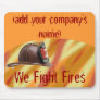 Personalized Fire Fighter's Mousepad