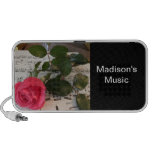 Personalized Floral Rose Speaker