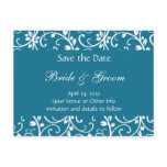 Personalized Floral Vine Save the Date postcards