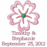 Personalized Floral Wedding embroidered Jacket