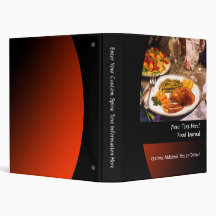 Personalized Food Journal Binder