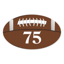 Personalized Football Stickers