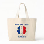 Personalized French Kiss Me I'm Barbe bags