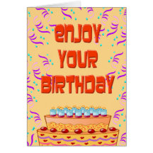 Personalized Funny Birthday Card