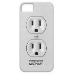 Personalized Funny Power Outlet iPhone 5 Cases