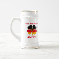 Personalized German Kiss Me I'm Anger Mug