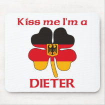 Personalized German Kiss Me I'm Dieter Mouse Mat