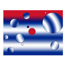 Personalized Gifts for Cubans: Flag Colours of Cub Post Card