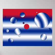 Personalized Gifts for Cubans: Flag Colours of Cub Poster