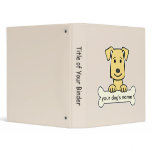 Personalized Golden Retriever Binders