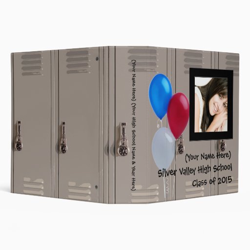 Personalized Graduation or High School Memory Book 3 Ring Binder