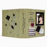Personalized Graduation or High School Memory Book Vinyl Binder
