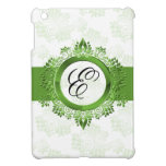 personalized green monogram girly Ipad case ipad mini cases