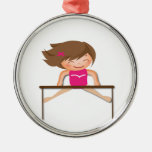 Personalized GYMNASTICS Girl Bars Gifts Ornament