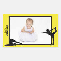 Personalized Gymnastics Stickers