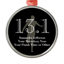 Personalized Half Marathon Runner 13.1 Keepsake