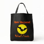 Personalized Halloween Candy Bag