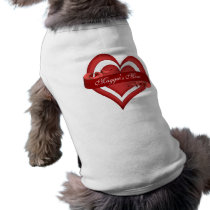 Personalized Happy Mother's Day Heart Mom Pet Clothes