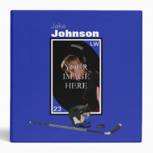 Personalized Hockey Binder