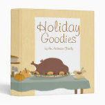 Personalized Holiday Dinner Recipe Binder