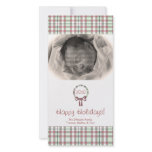 Personalized Holiday Plaid Photo Cards