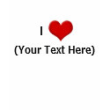 Personalized I Love Heart Shirt, Add a Name!
