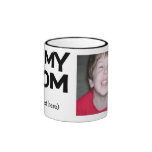 Personalized I Love My Mom Photo Mug