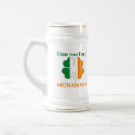 Personalized Irish Kiss Me I'm Mcnamara mugs