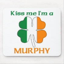 Personalized Irish Kiss Me I'm Murphy Mouse Mat