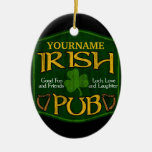 Personalized Irish Pub Sign ornaments