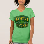 Personalized Irish Pub Sign Tee Shirt