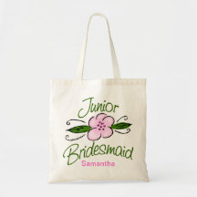 Personalized Junior Bridesmaid Bag