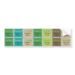 Personalized Kids Name Labels; Waterproof Stickers bumper stickers